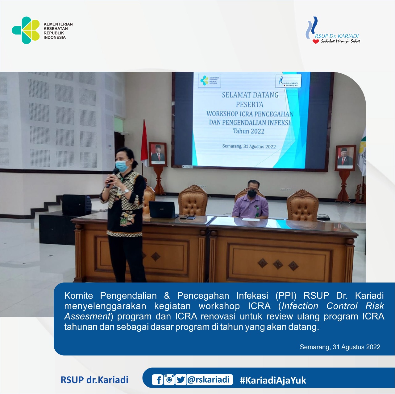 Komite PPI RSUP Dr Kariadi Adakan ICRA